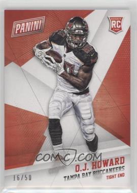 2017 Panini Black Friday - [Base] - Thick Stock #60 - Rookie - O.J. Howard /50