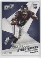 Rookie - D'onta Foreman #/399