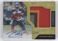 Freshman Fabric Signatures - Jeremy McNichols #/25