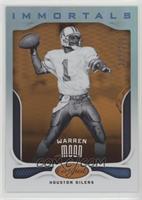 Immortals - Warren Moon #/299