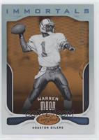 Immortals - Warren Moon #/299