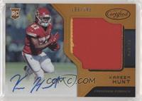 Freshman Fabric Signatures - Kareem Hunt #/349