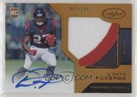 Freshman Fabric Signatures - D'Onta Foreman #/199