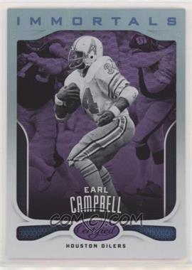 2017 Panini Certified - [Base] - Mirror Purple #129 - Immortals - Earl Campbell /10