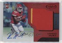 Freshman Fabric Signatures - Kareem Hunt #/249