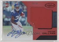 Freshman Fabric Signatures - Wayne Gallman #/99