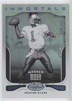 Immortals - Warren Moon #/499