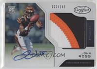 Freshman Fabric Signatures - John Ross III #/149