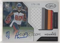 Freshman Fabric Signatures - O.J. Howard #/199