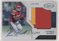 Freshman Fabric Signatures - Kareem Hunt #/499