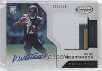 Freshman Fabric Signatures - Dede Westbrook #/199