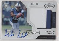 Freshman Fabric Signatures - Marlon Mack #/499