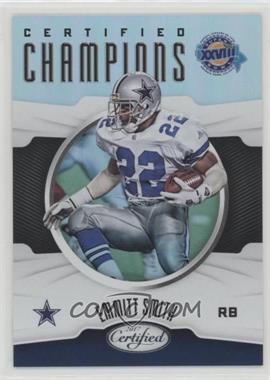 2017 Panini Certified - Certified Champions #CC-ES - Emmitt Smith