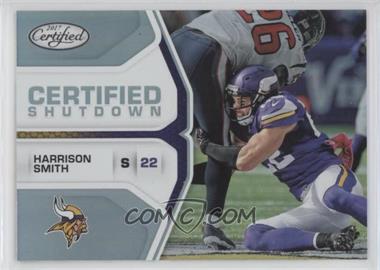 2017 Panini Certified - Certified Shutdown #CS-HS - Harrison Smith