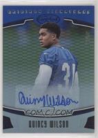 Quincy Wilson #/50