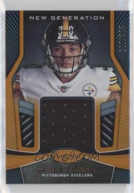 2017 Panini Certified - New Generation Jerseys - Mirror Orange #NG-JC - James Conner /399