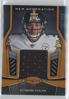 2017 Panini Certified - New Generation Jerseys - Mirror Orange #NG-JC - James Conner /399