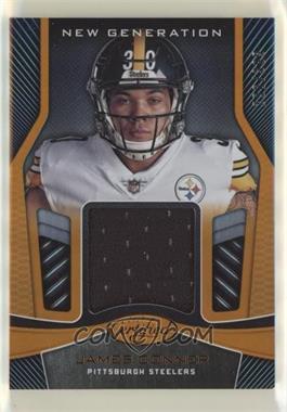 2017 Panini Certified - New Generation Jerseys - Mirror Orange #NG-JC - James Conner /399