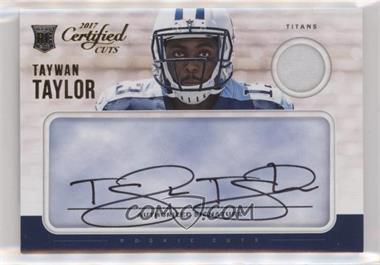 2017 Panini Certified Cuts - [Base] - Blue #238 - Rookie Cuts - Taywan Taylor /25