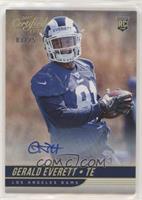 Rookies - Gerald Everett [EX to NM] #/25