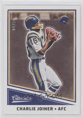 2017 Panini Classics - [Base] - Blank Back #152 - Legends - Charlie Joiner /50