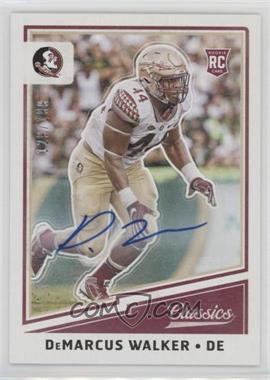 2017 Panini Classics - [Base] - Significant Signatures #226 - Rookies - DeMarcus Walker /199