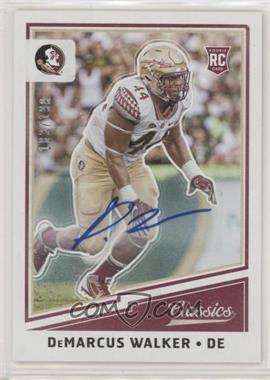 2017 Panini Classics - [Base] - Significant Signatures #226 - Rookies - DeMarcus Walker /199