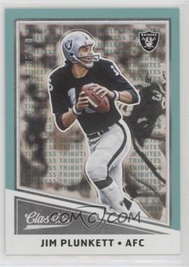 2017 Panini Classics - [Base] - Timeless Tributes Blue #160 - Legends - Jim Plunkett /10