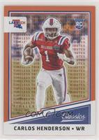 Rookies - Carlos Henderson #/25