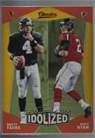 Brett Favre, Matt Ryan [Noted]