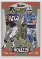 Fran Tarkenton, Matthew Stafford [EX to NM]