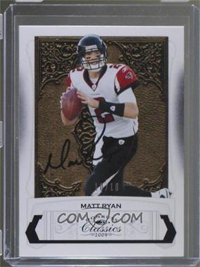 2017 Panini Classics - ReCollection Collection Buybacks #214 - Matt Ryan (2009 Donruss Classics) /10