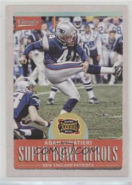 2017 Panini Classics - Super Bowl Heroes #SBH-AV2 - Adam Vinatieri