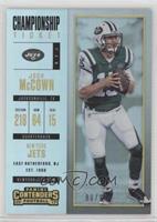 Season Ticket - Josh McCown #/99