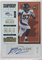 Rookie Ticket - DeMarcus Walker #/49