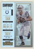 Season Ticket - Andrew Luck #/99