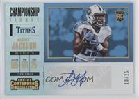 Rookie Ticket/Rookie Ticket Variation - Adoree' Jackson #/25