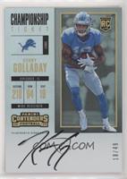 Rookie Ticket RPS - Kenny Golladay #/49