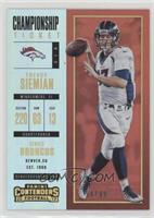 Season Ticket - Trevor Siemian #/99