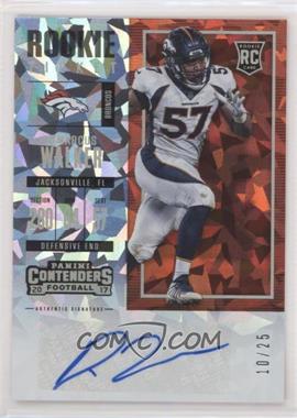 2017 Panini Contenders - [Base] - Cracked Ice Ticket #138 - Rookie Ticket - DeMarcus Walker /25