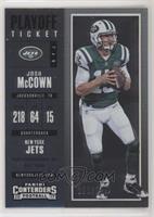 Season Ticket - Josh McCown #/249