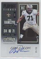 Rookie Ticket/Rookie Ticket Variation - Ryan Ramczyk #/99