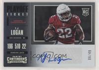 Rookie Ticket/Rookie Ticket Variation - T.J. Logan #/49