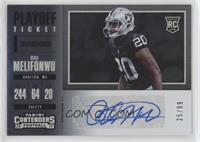 Rookie Ticket/Rookie Ticket Variation - Obi Melifonwu #/99