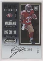 Rookie Ticket RPS - Joe Williams #/99