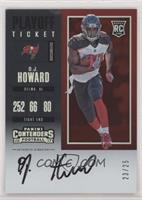 Rookie Ticket RPS - O.J. Howard #/25