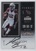 Veteran Ticket - John Brown #/49