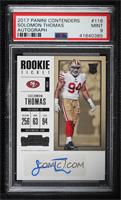 Rookie Ticket - Solomon Thomas [PSA 9 MINT]