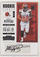 Rookie Ticket - Jabrill Peppers