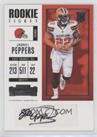 Rookie Ticket - Jabrill Peppers